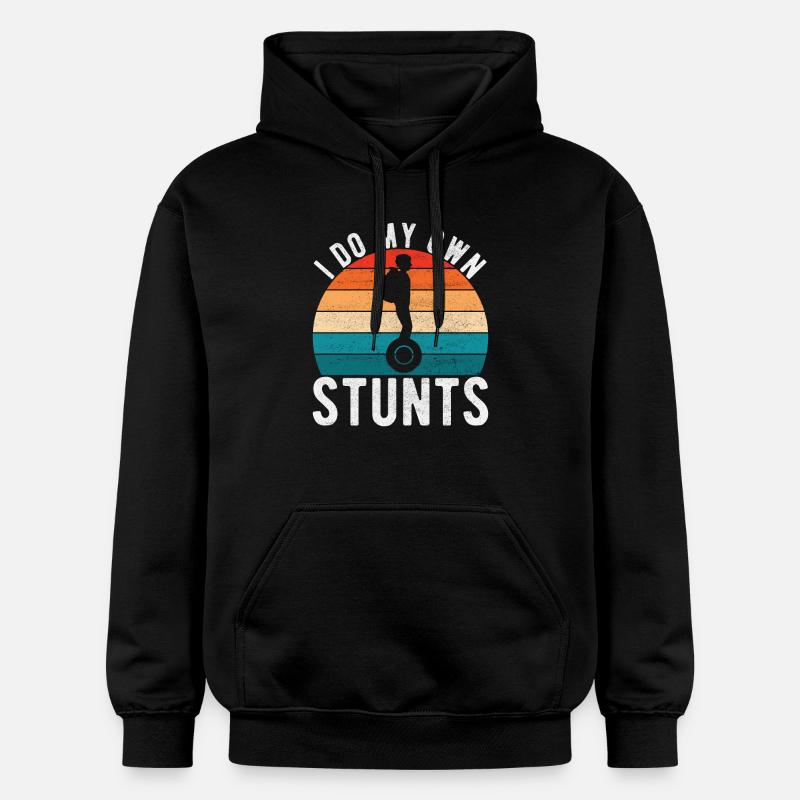 EUC Monoroue - Sweat à capuche Softstyle® Gildan Unisexe - noir