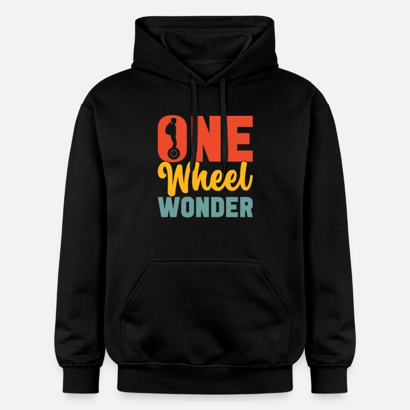 EUC Monoroue - Sweat à capuche Softstyle® Gildan Unisexe - noir