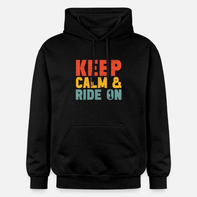EUC Monoroue - Sweat à capuche Softstyle® Gildan Unisexe - noir