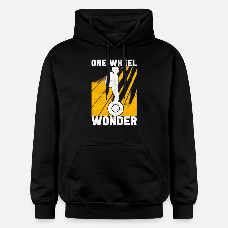EUC Monoroue - Sweat à capuche Softstyle® Gildan Unisexe - noir