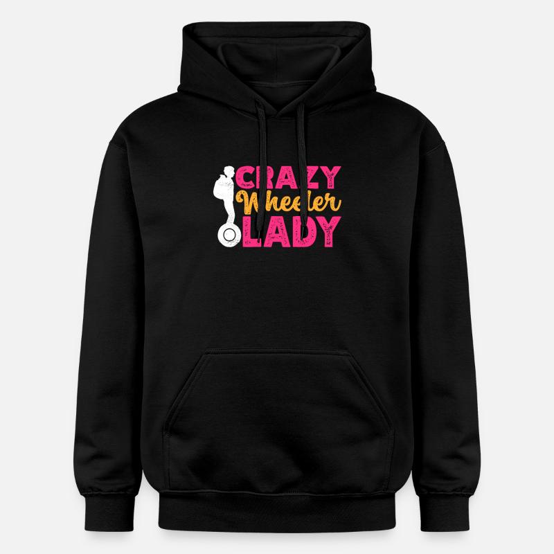 EUC Monoroue - Sweat à capuche Softstyle® Gildan Unisexe - noir