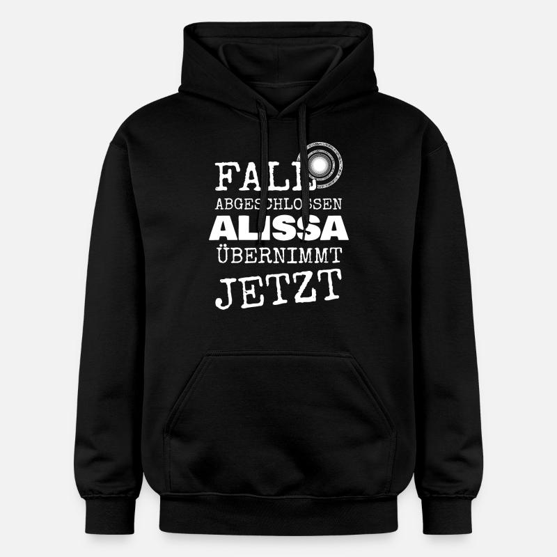 Alissa comme prénom - Sweat à capuche Softstyle® Gildan Unisexe - noir