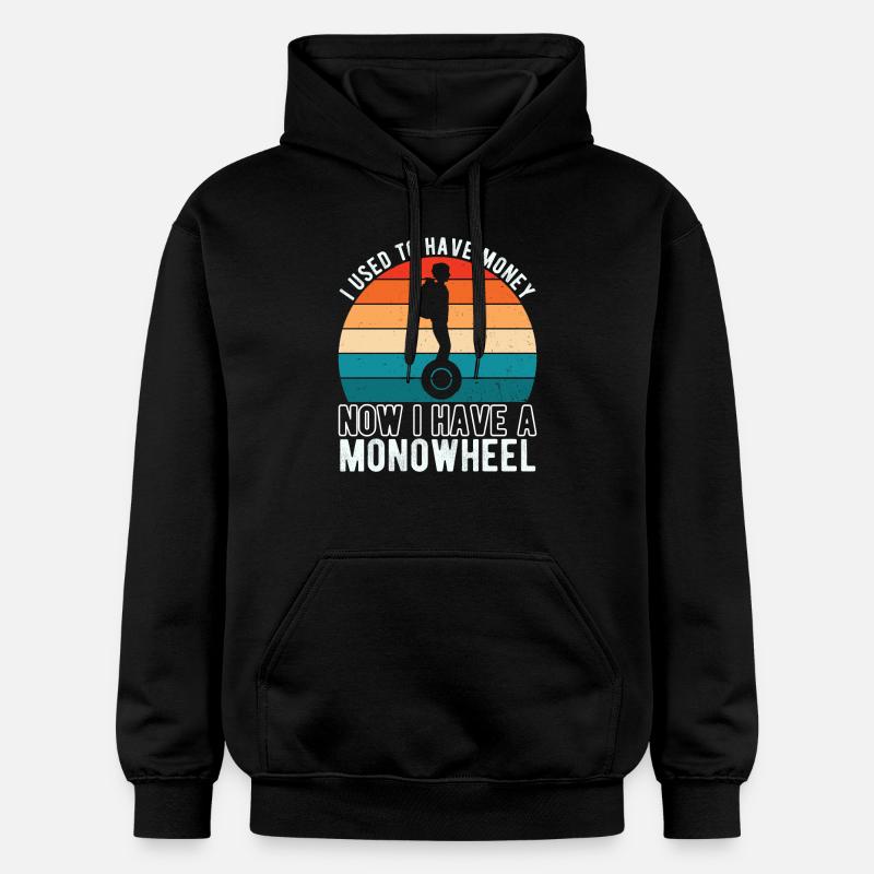 EUC Monoroue - Sweat à capuche Softstyle® Gildan Unisexe - noir
