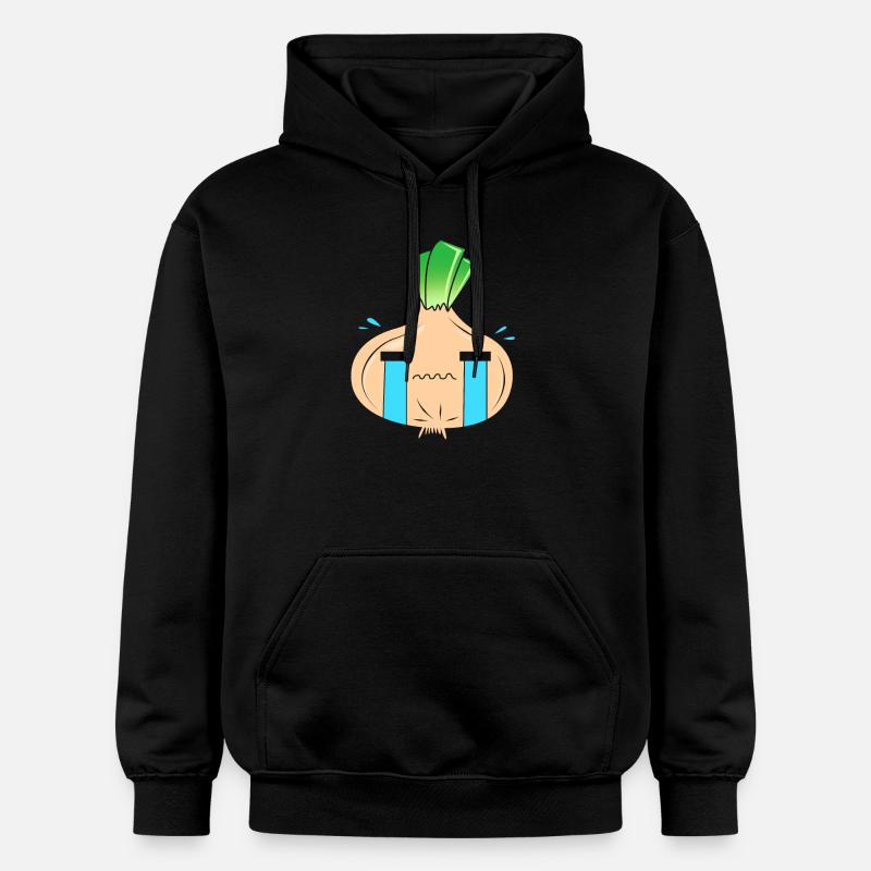 Oignon - Sweat à capuche Softstyle® Gildan Unisexe - noir