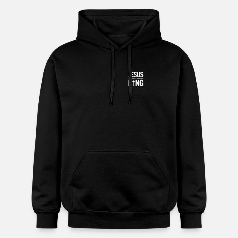 Jésus-Christ Christianisme Dieu Bible - Sweat à capuche Softstyle® Gildan Unisexe - noir