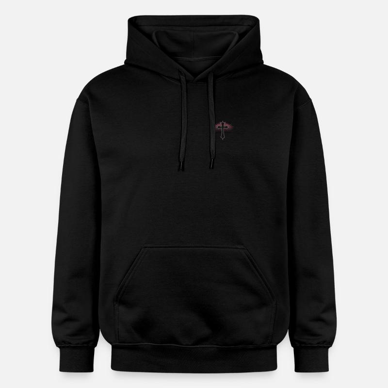 Jésus-Christ Christianisme Dieu Bible - Sweat à capuche Softstyle® Gildan Unisexe - noir
