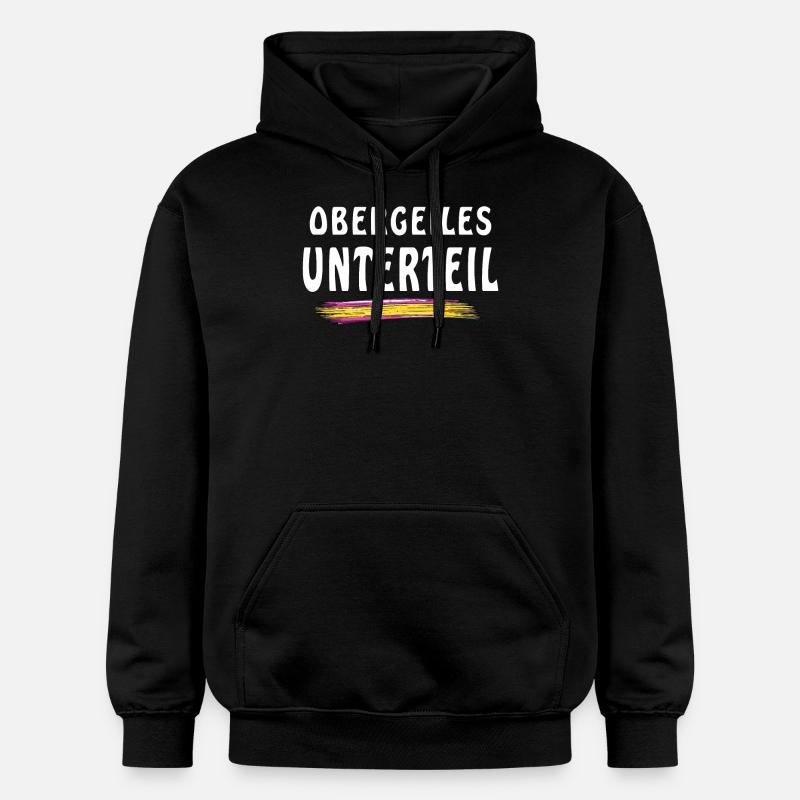 HAUT BAS - Sweat à capuche Softstyle® Gildan Unisexe - noir
