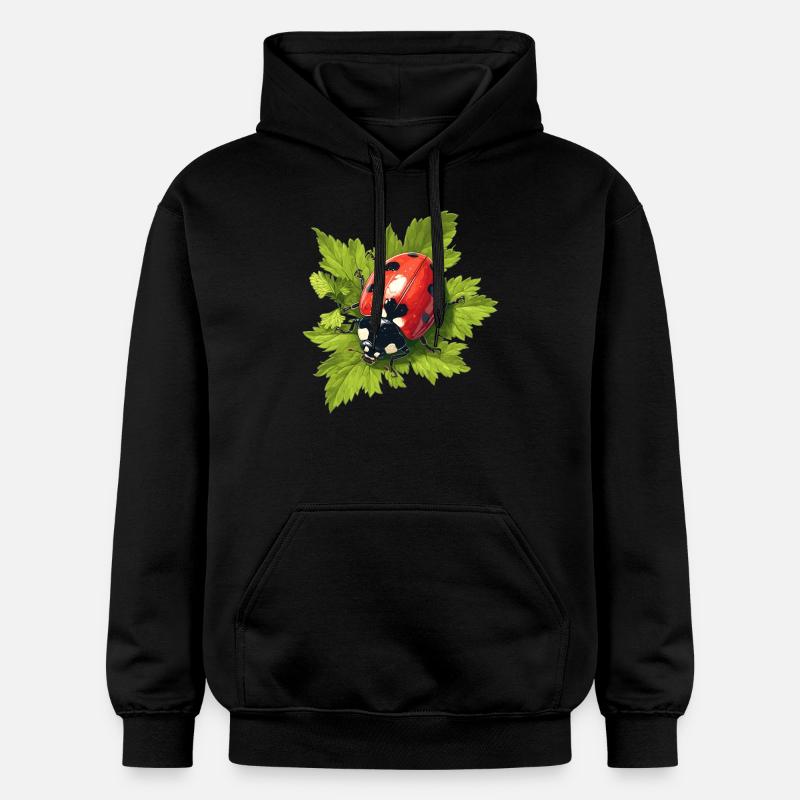 Coccinelle Marienkäfer - Sweat à capuche Softstyle® Gildan Unisexe - noir