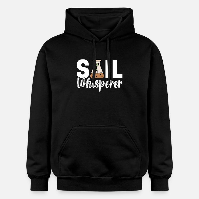 Bodenwissenschaftler Science du sol - Sweat à capuche Softstyle® Gildan Unisexe - noir