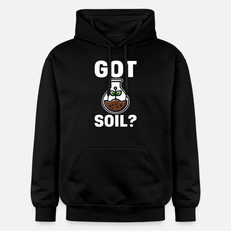 Bodenwissenschaftler Science du sol - Sweat à capuche Softstyle® Gildan Unisexe - noir