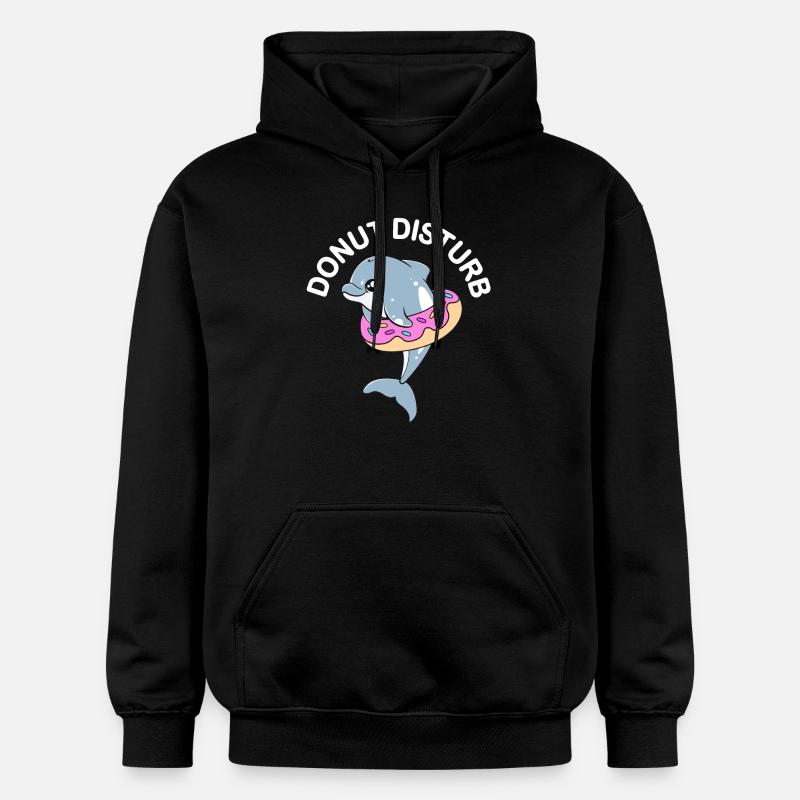 Fête à la piscine - Sweat à capuche Softstyle® Gildan Unisexe - noir