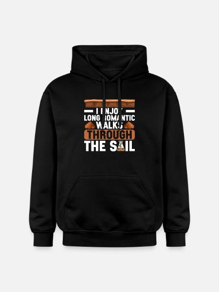 Bodenwissenschaftler Soil Science - Gildan Unisex Softstyle® Midweight Hoodie - black