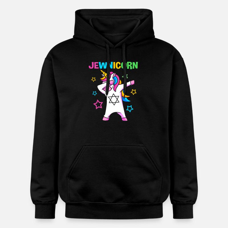 Hanoucca - Sweat à capuche Softstyle® Gildan Unisexe - noir