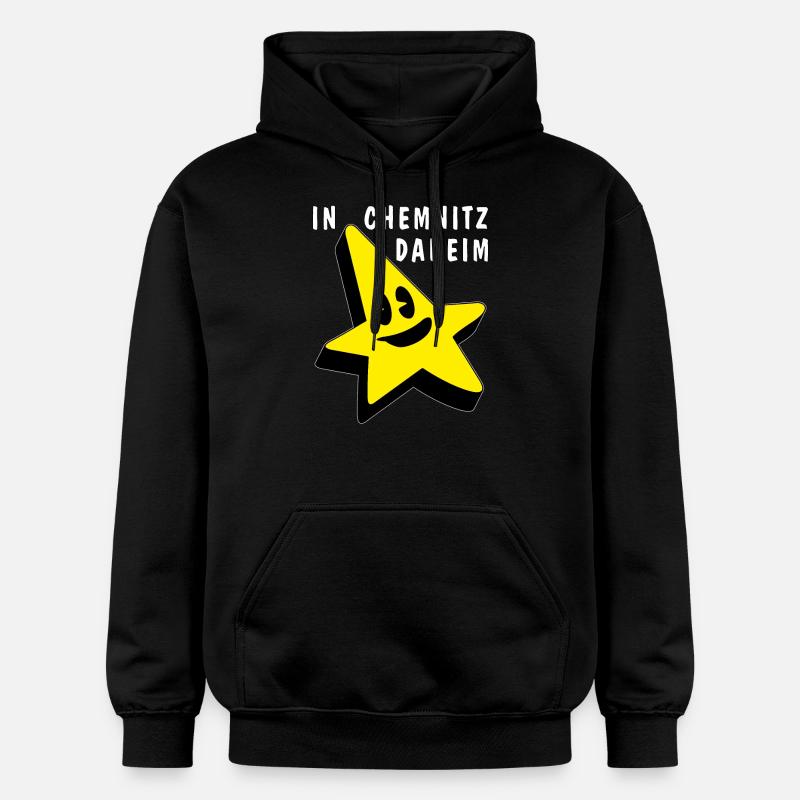 CHEZ VOUS À CHEMNITZ - Sweat à capuche Softstyle® Gildan Unisexe - noir