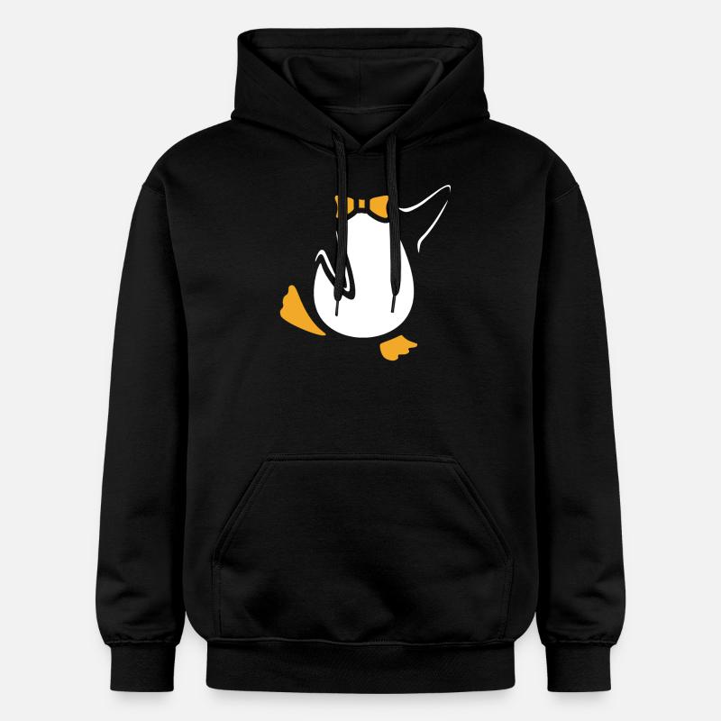 Halloween Pingouin Costume Pingouin - Sweat à capuche Softstyle® Gildan Unisexe - noir