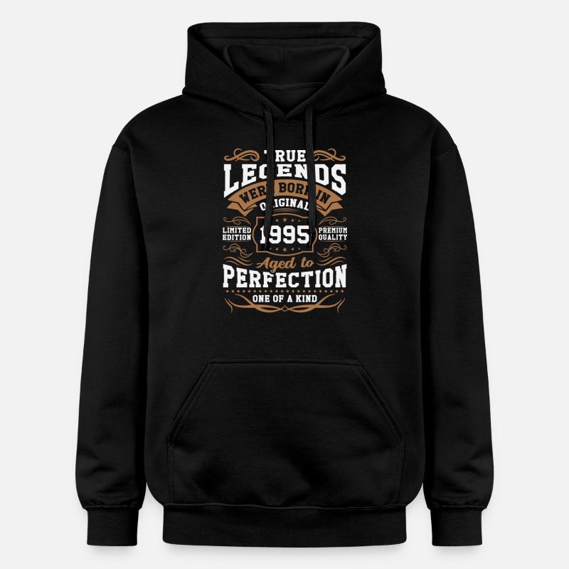 Légendes nées en 1995 - Sweat à capuche Softstyle® Gildan Unisexe - noir