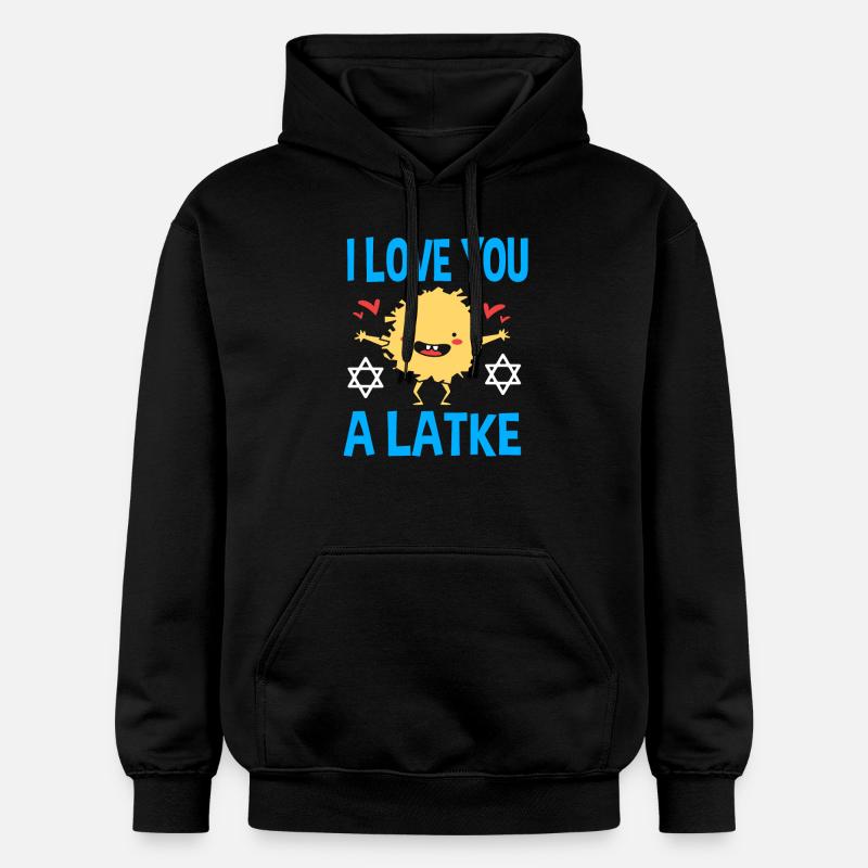 Hanoucca - Sweat à capuche Softstyle® Gildan Unisexe - noir