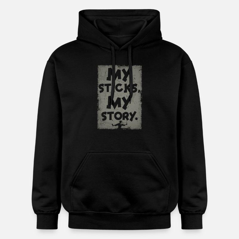 Arnis Eskrima Kali Filipino Martial - Sweat à capuche Softstyle® Gildan Unisexe - noir