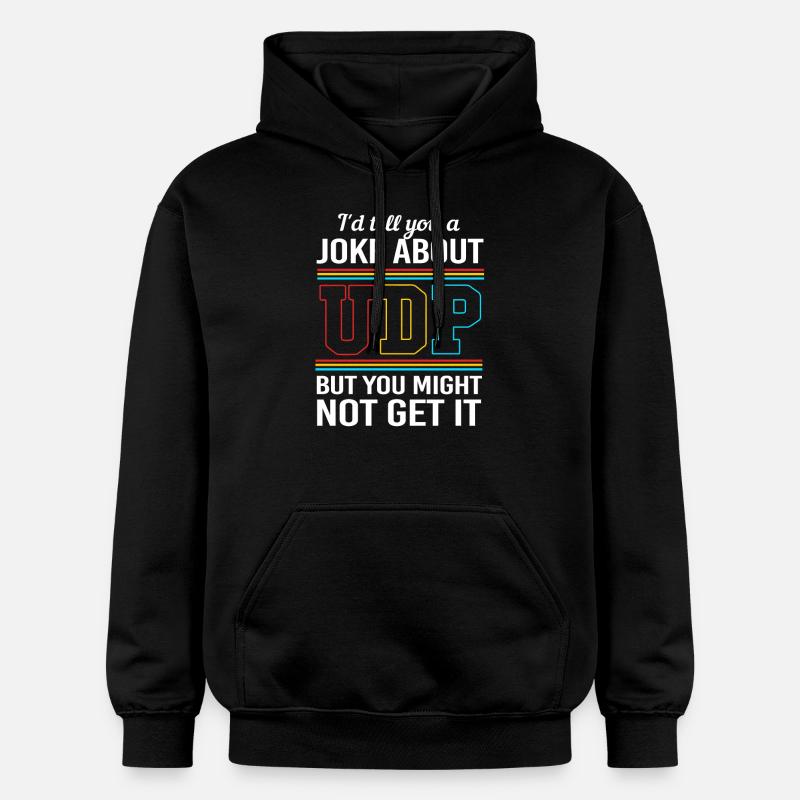Cyber programmeur cybersécurité Hacker - Sweat à capuche Softstyle® Gildan Unisexe - noir