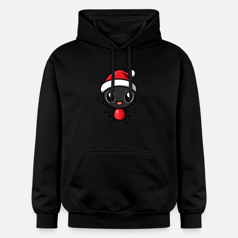 Fourmi Noël mignon - Sweat à capuche Softstyle® Gildan Unisexe - noir