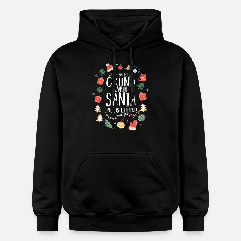 Père Noël Noël Noël - Sweat à capuche Softstyle® Gildan Unisexe - noir