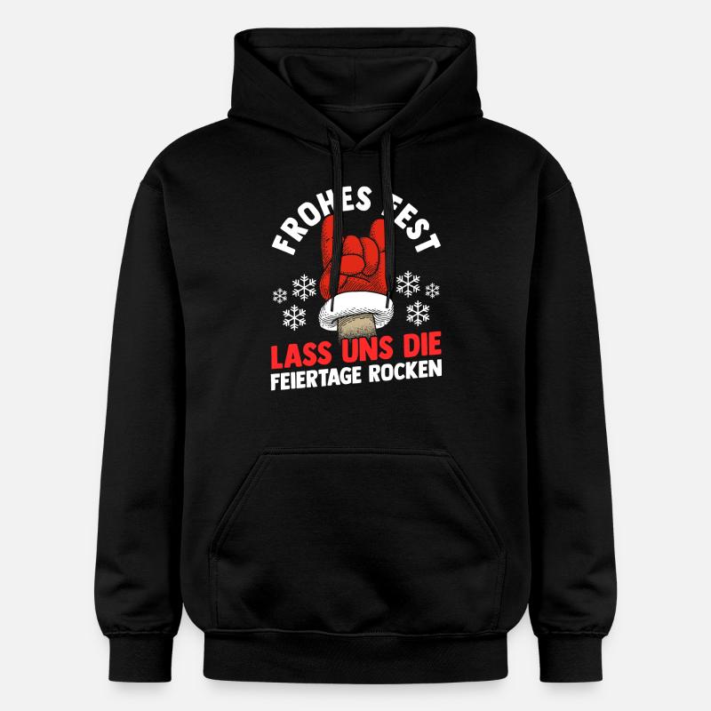 Père Noël Noël Noël - Sweat à capuche Softstyle® Gildan Unisexe - noir