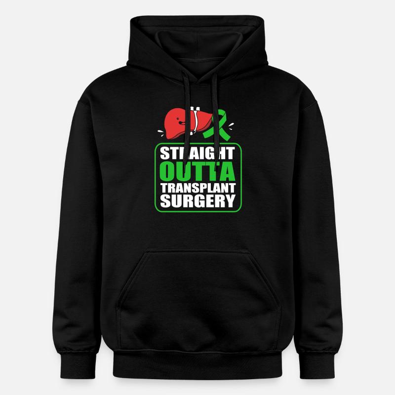 Maladie du foie - Sweat à capuche Softstyle® Gildan Unisexe - noir