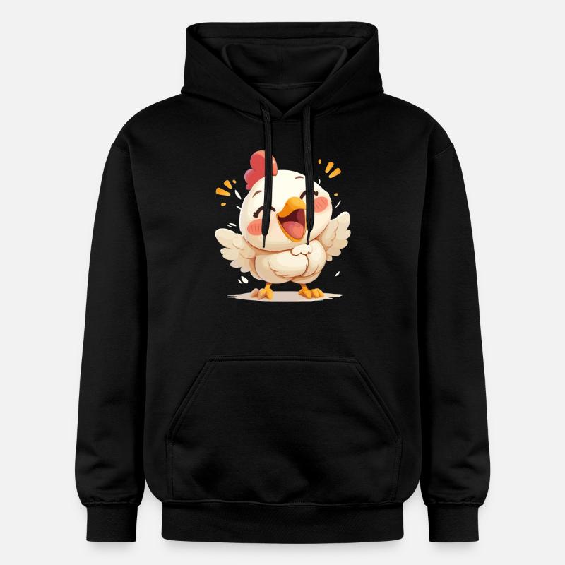 Coq Coqs Coq - Sweat à capuche Softstyle® Gildan Unisexe - noir