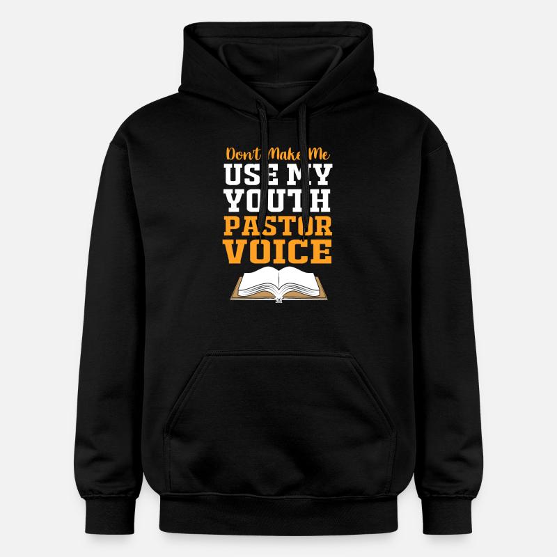 Pasteur des jeunes - Sweat à capuche Softstyle® Gildan Unisexe - noir