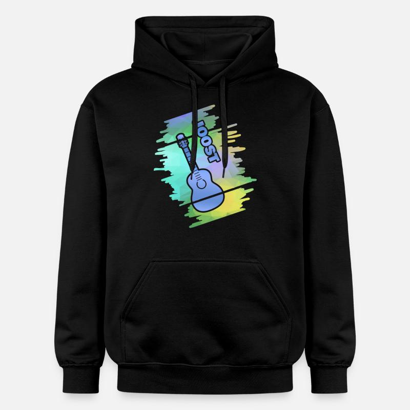 Guitare Joost - Sweat à capuche Softstyle® Gildan Unisexe - noir