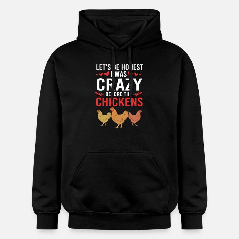 Poulet Volaille - Sweat à capuche Softstyle® Gildan Unisexe - noir