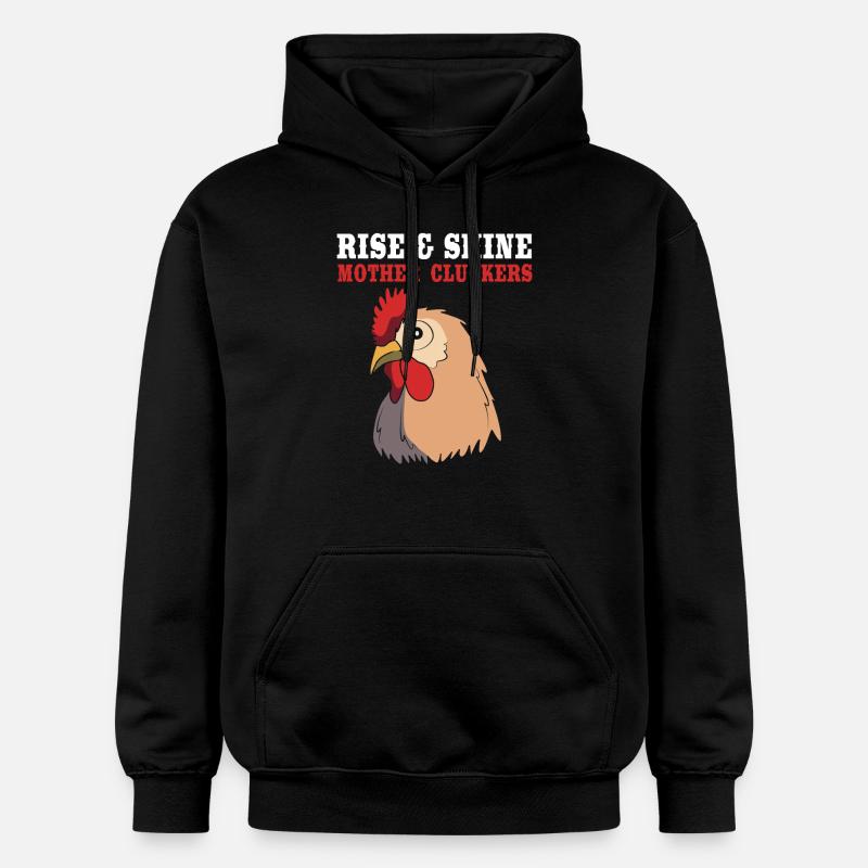 Poulet Volaille - Sweat à capuche Softstyle® Gildan Unisexe - noir