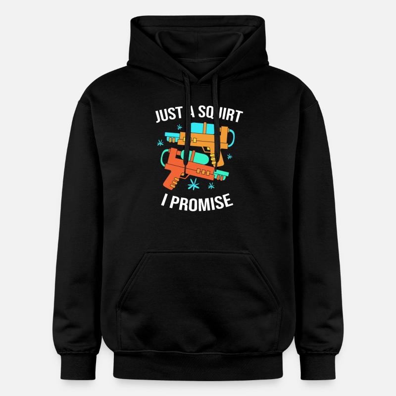 Pistolet à eau - Sweat à capuche Softstyle® Gildan Unisexe - noir