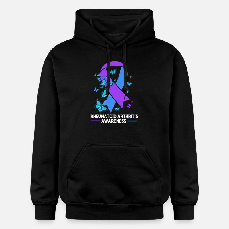 Rhumatismes Arthrite - Sweat à capuche Softstyle® Gildan Unisexe - noir