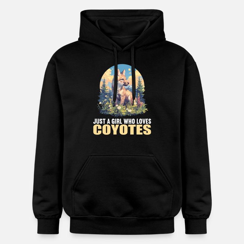 Coyotes Coyote - Sweat à capuche Softstyle® Gildan Unisexe - noir