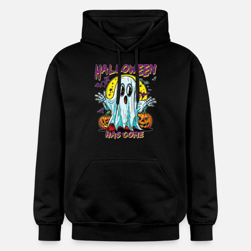 HALLOWEEN EST ARRIVÉ - Sweat à capuche Softstyle® Gildan Unisexe - noir