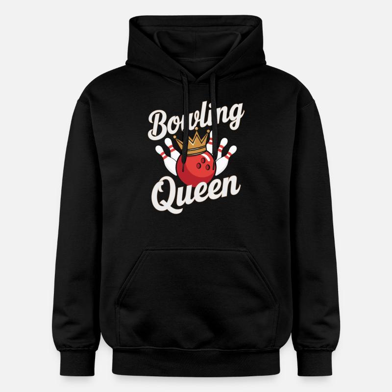 Bowling Queen Bowler - Sweat à capuche Softstyle® Gildan Unisexe - noir