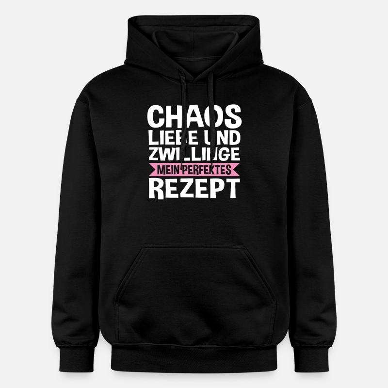 Maman de jumeaux - Sweat à capuche Softstyle® Gildan Unisexe - noir