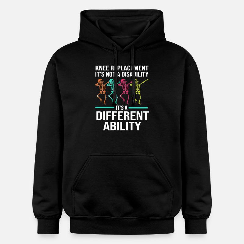 Chirurgie du genou - Sweat à capuche Softstyle® Gildan Unisexe - noir