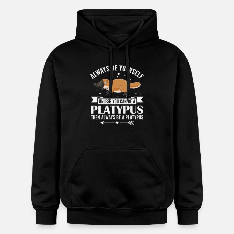 Ornithorynque - Sweat à capuche Softstyle® Gildan Unisexe - noir