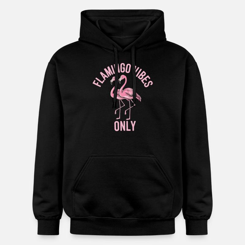 Flamant - Sweat à capuche Softstyle® Gildan Unisexe - noir