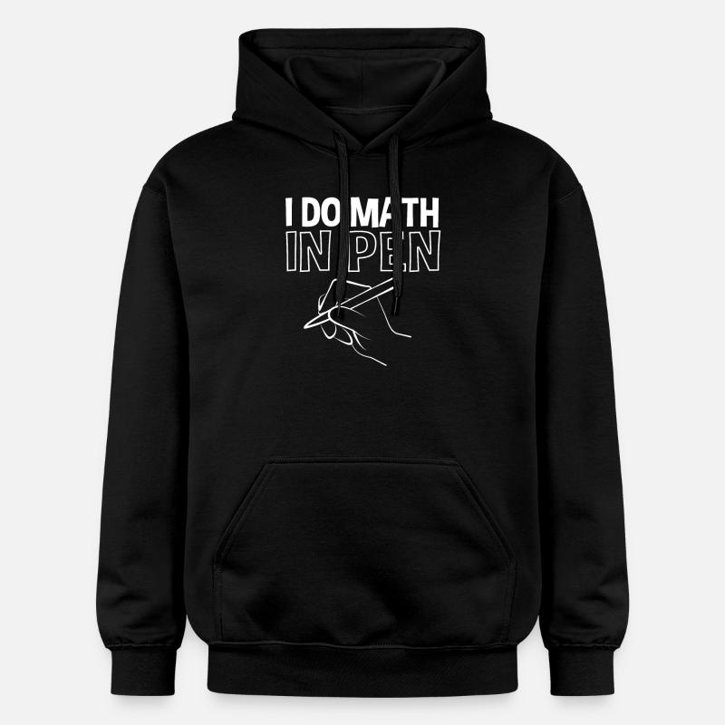 Mathématiques - Sweat à capuche Softstyle® Gildan Unisexe - noir