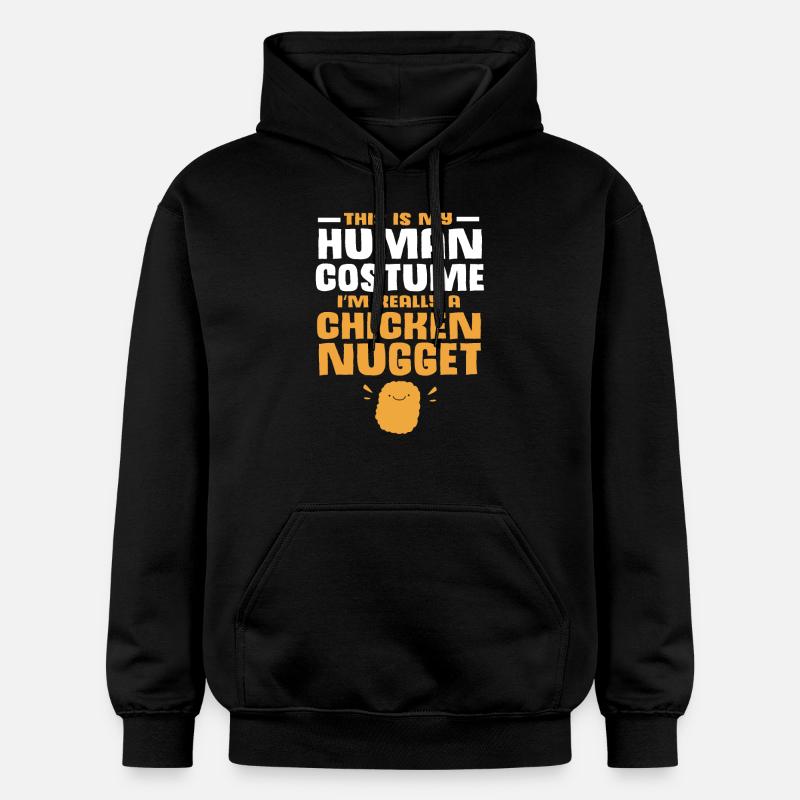 Nuggets de poulet - Sweat à capuche Softstyle® Gildan Unisexe - noir