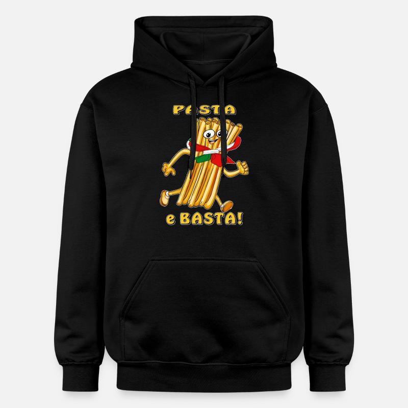 Pasta e Basta - Sweat à capuche Softstyle® Gildan Unisexe - noir