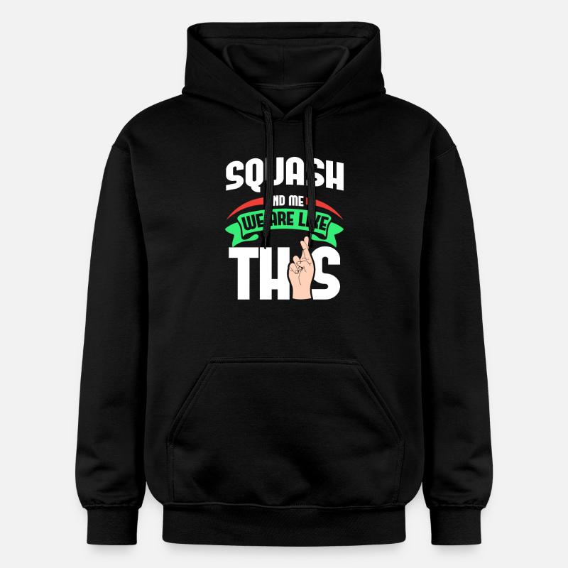 Squash Me sont comme - Sweat à capuche Softstyle® Gildan Unisexe - noir