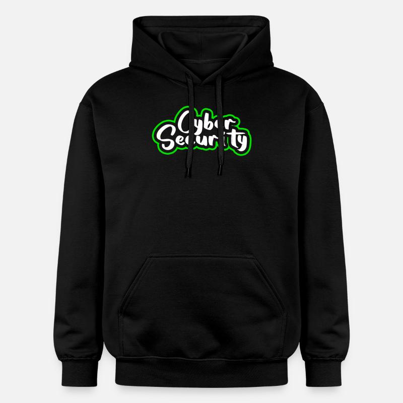 Ethical Hacker Cybersecurity Expertise - Gildan Unisex Softstyle® Midweight Hoodie - black