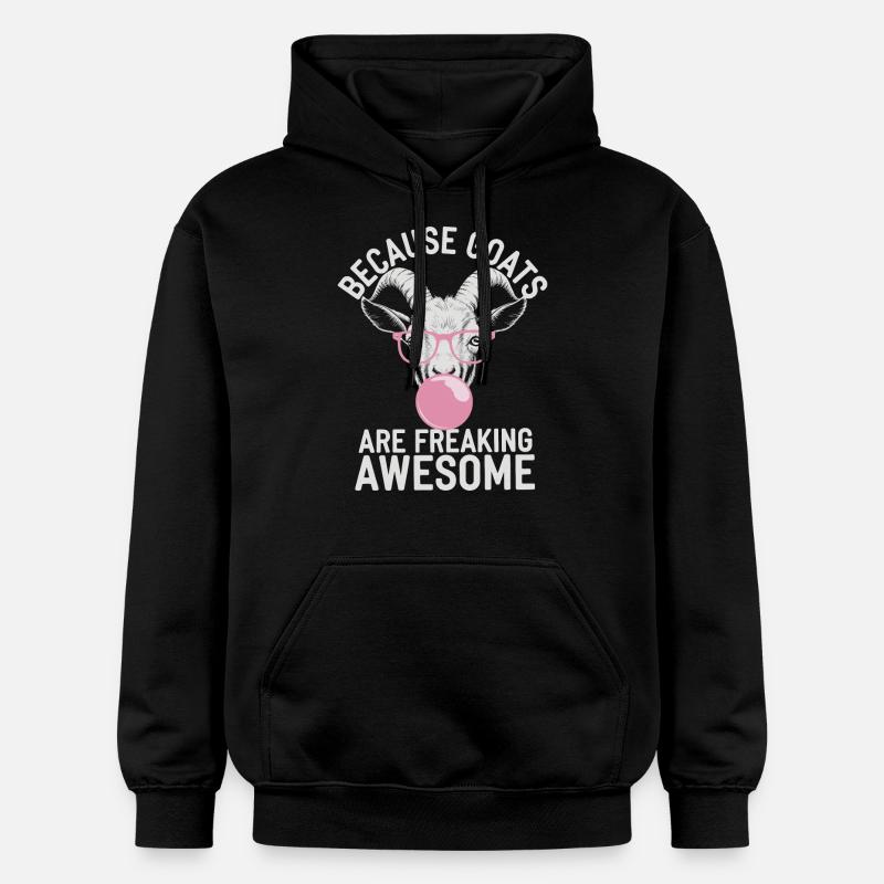 Chèvre - Sweat à capuche Softstyle® Gildan Unisexe - noir