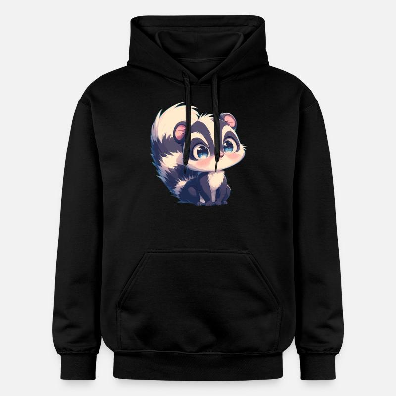 Mouffettes Mouffette - Sweat à capuche Softstyle® Gildan Unisexe - noir