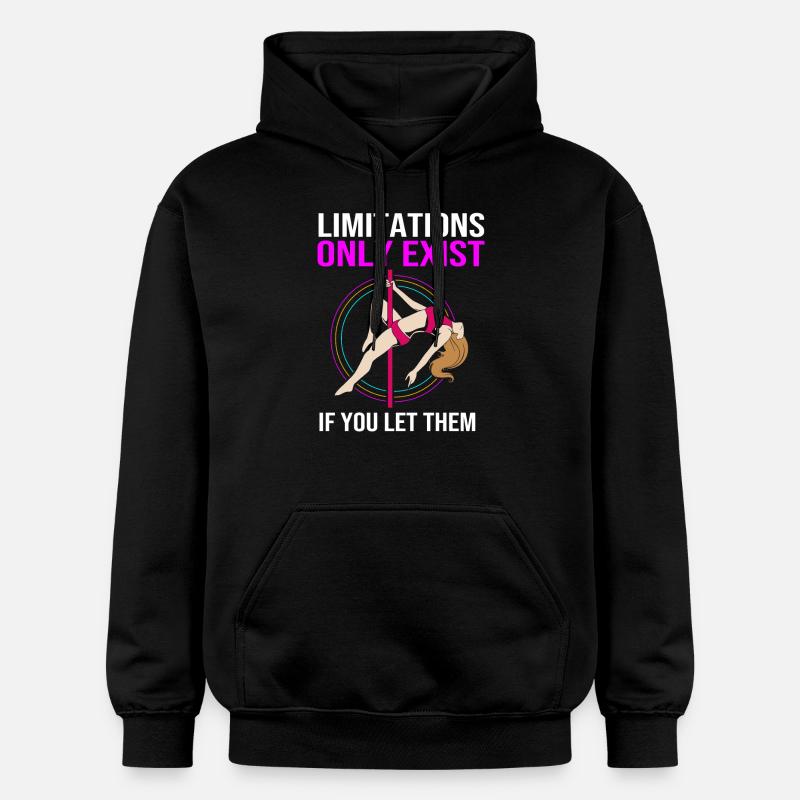 Pole Dance - Sweat à capuche Softstyle® Gildan Unisexe - noir