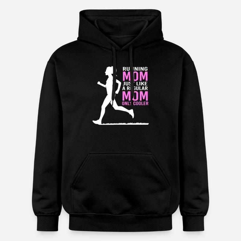 Trail running - Sweat à capuche Softstyle® Gildan Unisexe - noir